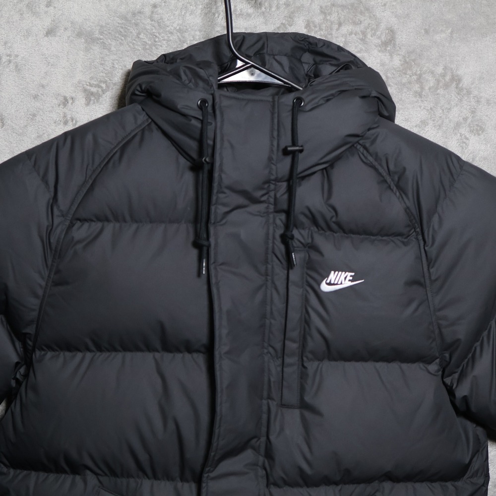Nike Puffer Jacket Mens Small Black Sportswear Therma-FIT 650 Down IB2973-010 - Picture 2 of 12